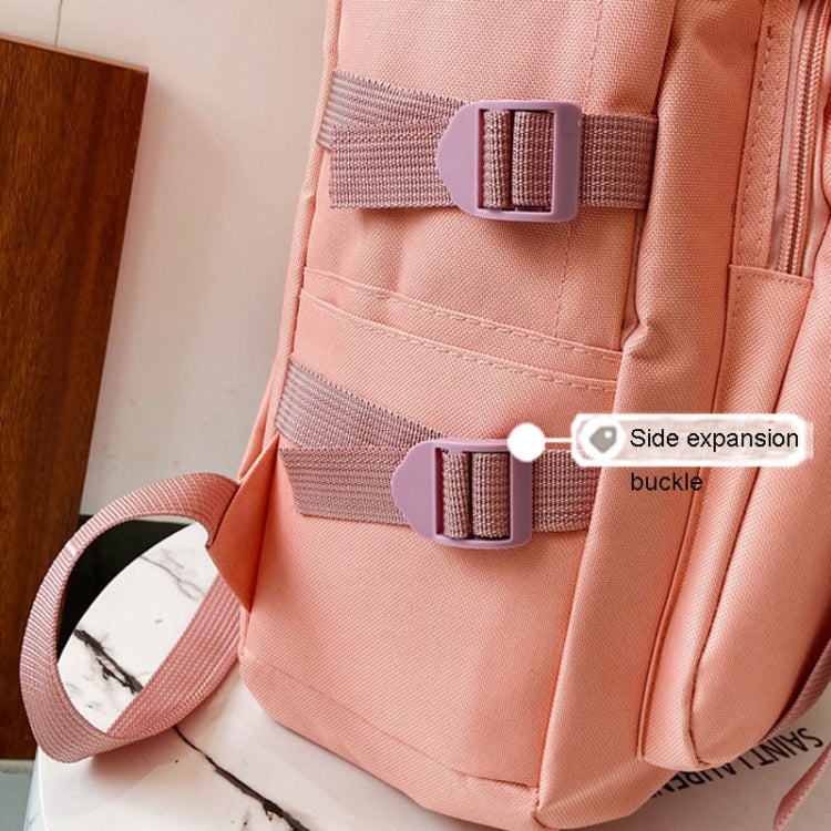 Women Student Schoolbag Harajuku Style Shoulder Backpacks(Pink)