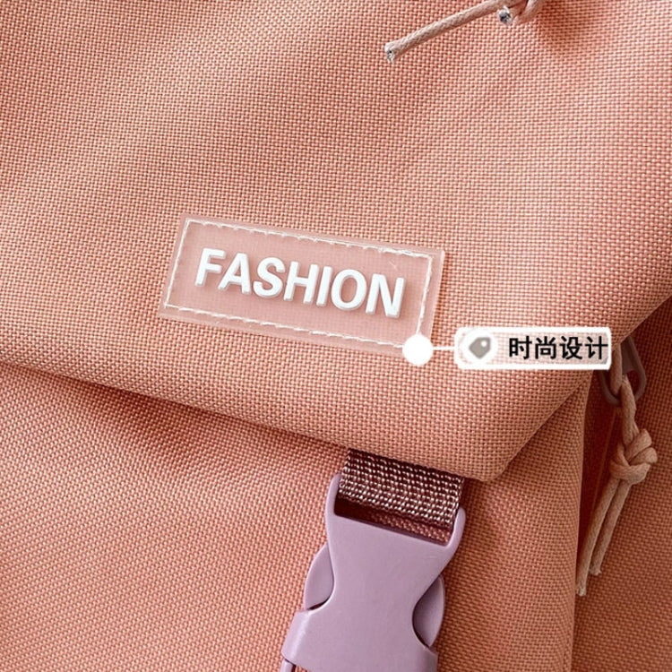 Women Student Schoolbag Harajuku Style Shoulder Backpacks(White)