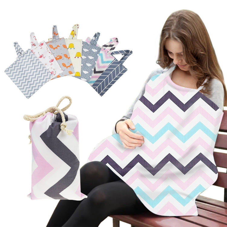 Mother Outing Privacy Scarf Breastfeeding Canopy Baby Breast Feeding Apron, Style: Fox