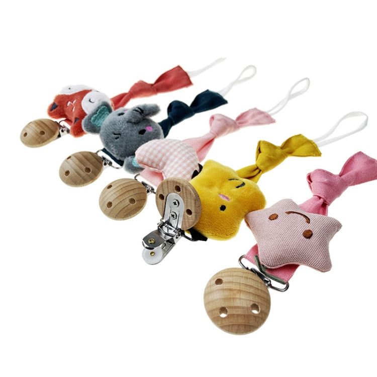 Animal Head Pacifier Chain Newborn Pacifier Clip, Style: Lion