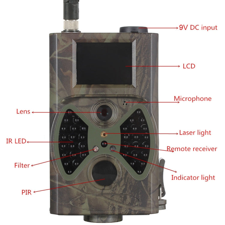 HC-350M 20MP 1080P Wild Camera Night Vision MMS Infrared Hunter Camera