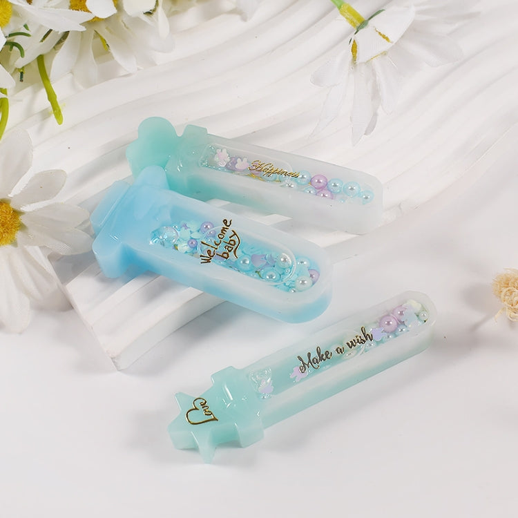 Crystal Epoxy Magic Bottle Silicone Mold DIY Key Quicksand Pendant Mold