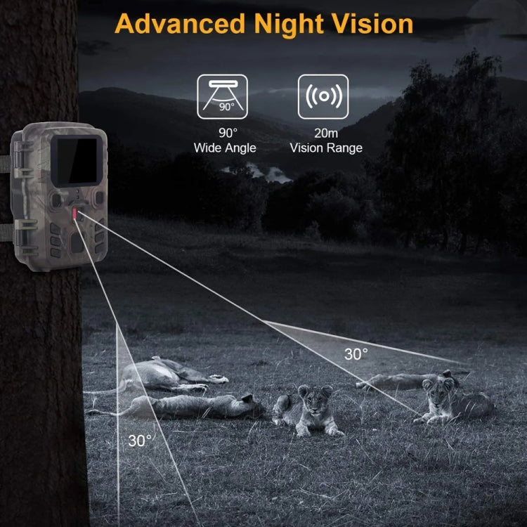 WiFi301 24MP+1296P WIFI+Bluetooth Infrared Night Vision Tracking Hunting Camera