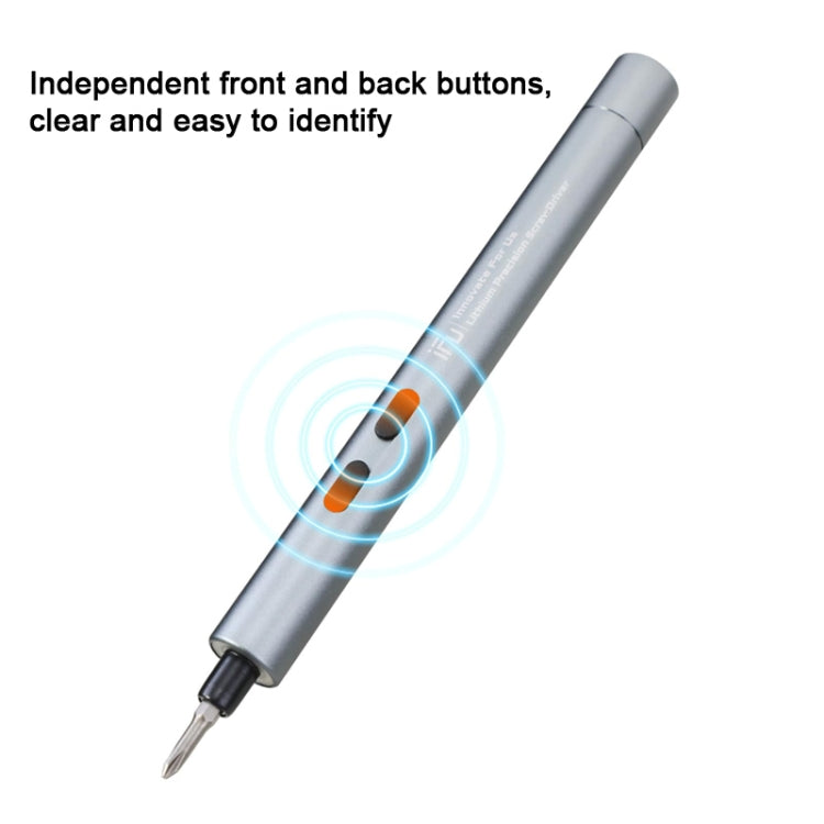 IFu  42-In-1 Electric Screwdriver Set Precisions USB Fast Charging Screw Driver With LED Work Light(D2 Plus)