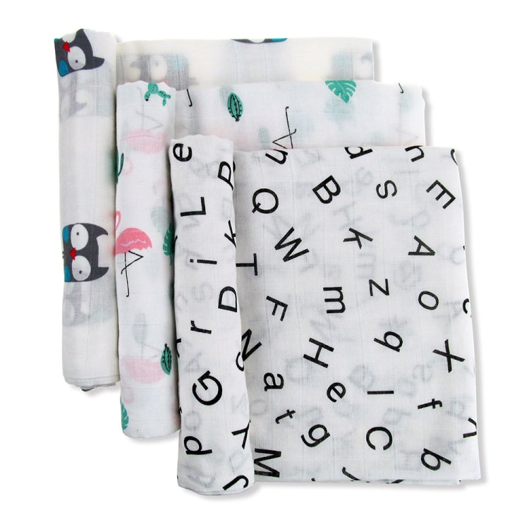 Cartoon Baby Soft Gauze Quilt Swaddle Cotton Bath Towel 117 X 117cm, Style: Car