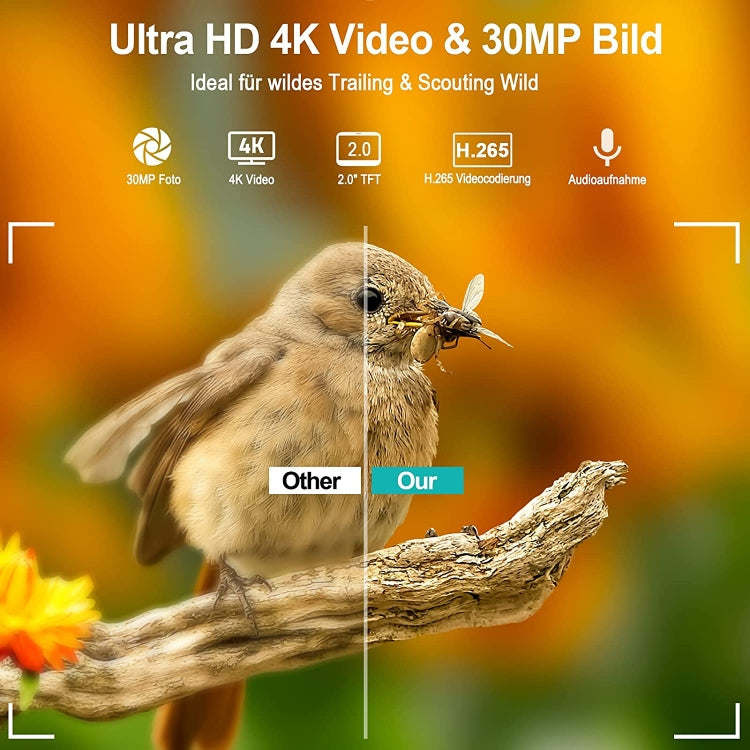 HC-900Pro 36MP 4K 4G Hunting Camera With APP Remote Mobile Phone Control To View Photos / Video At Any Time