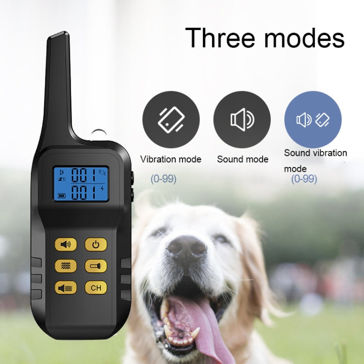 Dog Training Device Automatic Bark Stopper Dog Training Electronic Collar, Style: For-Two-Dog(Red)