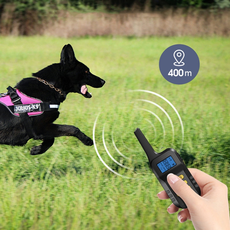 Dog Training Device Automatic Bark Stopper Dog Training Electronic Collar, Style: For-Two-Dog(Yellow)