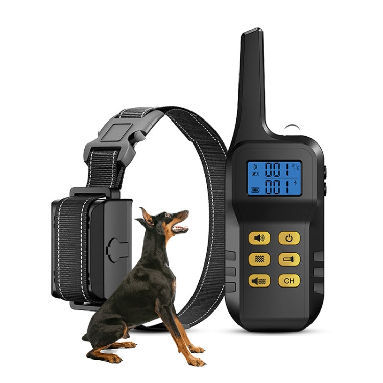 Dog Training Device Automatic Bark Stopper Dog Training Electronic Collar, Style: For-One-Dog(Yellow)
