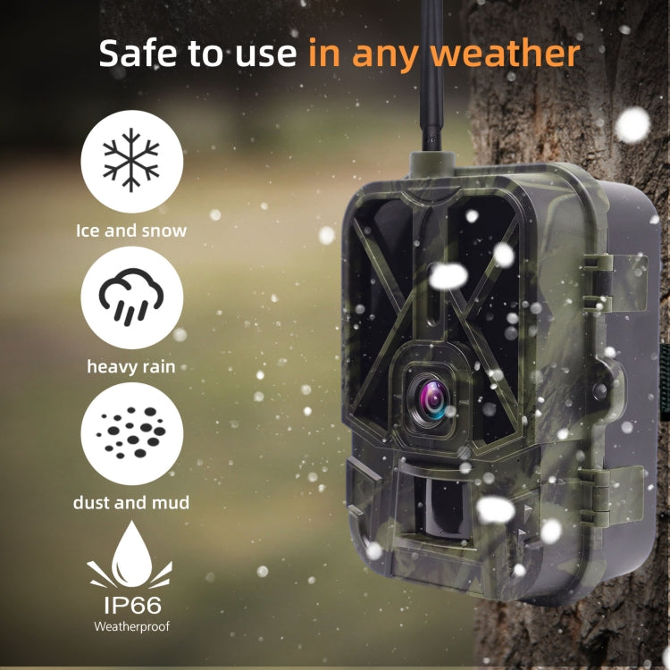HC-940Pro-Li 4K 4G Outdoor Track Camera Remote Mobile Phone Control To View Photos / Video At Any Time