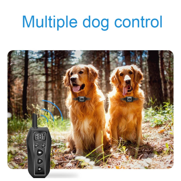 Intelligent Electronic Remote Control Dog Training Device Pet Training Shock Collar Bark Stopper, Style: Receiver