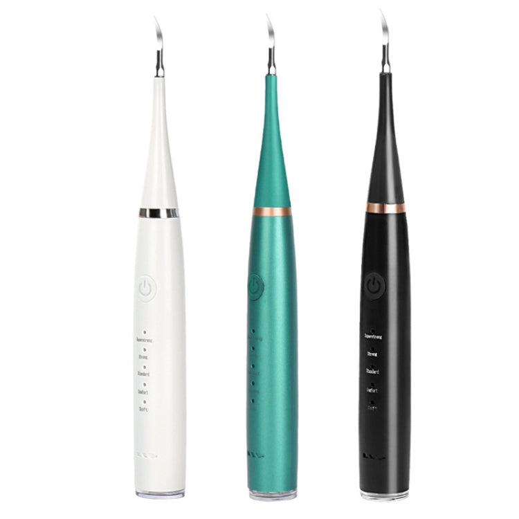 6 In 1 Electric Dental Scaler Calculus Removal Teeth Cleaning Set, Color: White Exclusive
