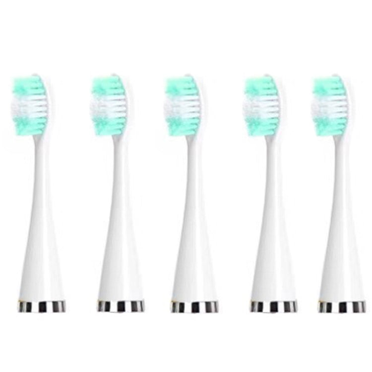 Electric Dental Scaler Accessories Replacement Head, Color: 5pcs Toothbrush Head White