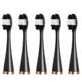 Electric Dental Scaler Accessories Replacement Head, Color: 5pcs Toothbrush Head Black
