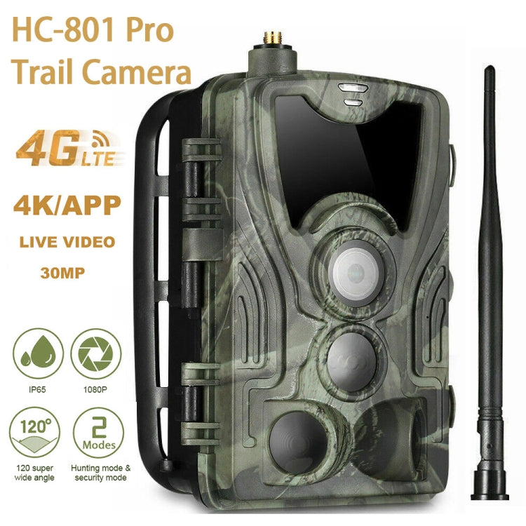 HC-801Pro 4K 4G Outdoor Hunting Camera App Remote Mobile Phone Control To View Photos And Video At Any Time, EU Plug