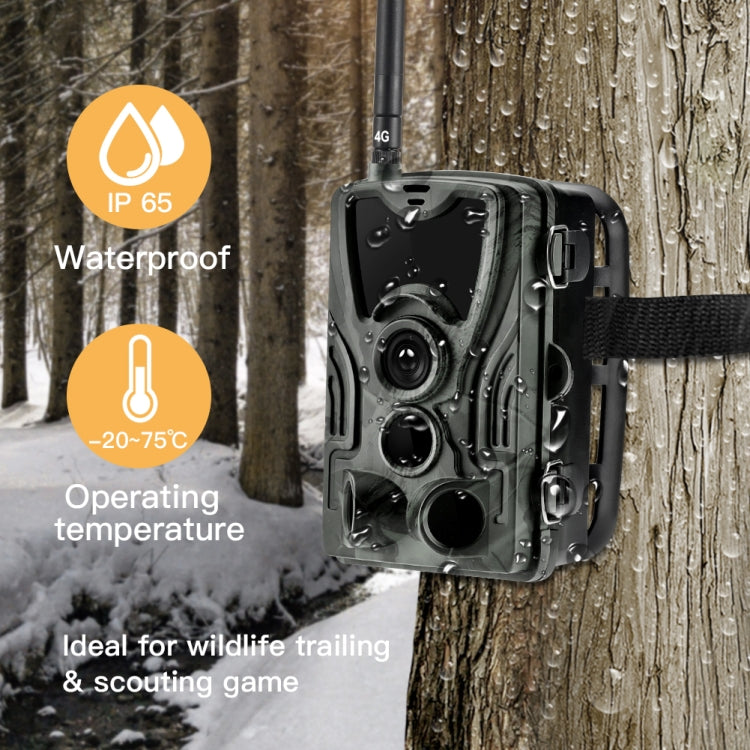 HC-801Pro 4K 4G Outdoor Hunting Camera App Remote Mobile Phone Control To View Photos And Video At Any Time, EU Plug