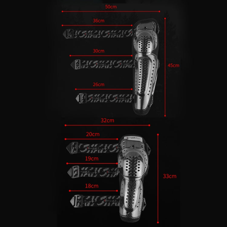 GHOST RACING Motorcycle Protective Gear Off-road Racing Knee Pads Elbow Pads(For Winter)