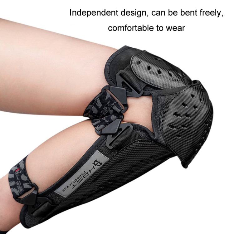 GHOST RACING Motorcycle Protective Gear Off-road Racing Knee Pads Elbow Pads(For Winter)