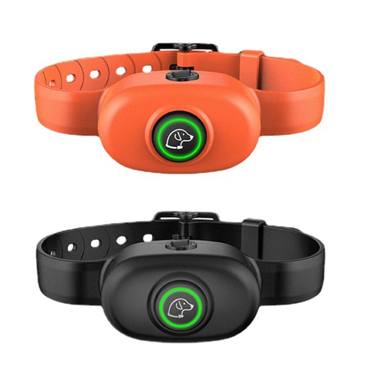 Auto Stop Barker Pet Shock Collar Dog Trainer(Orange)