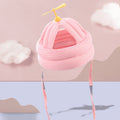 Bamboo Dragonfly Baby Toddler Anti-fall Pillow Protection Pad, Color: Pink