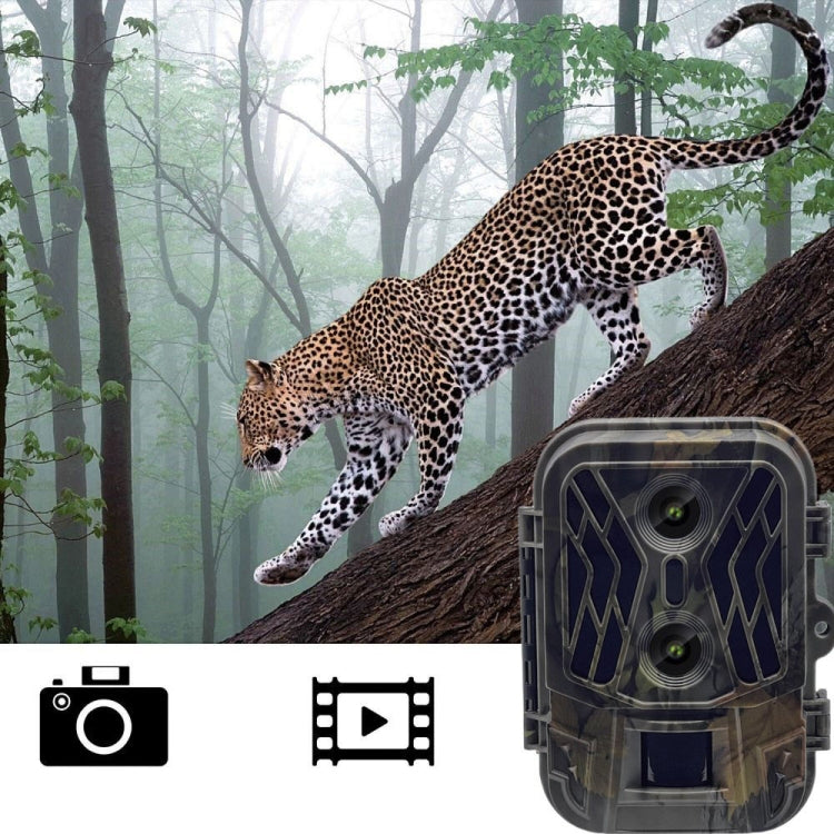 HC-950A 50MP+4K Dual Lens Outdoor Rainfall Fog Infrared Trace Hunting Camera
