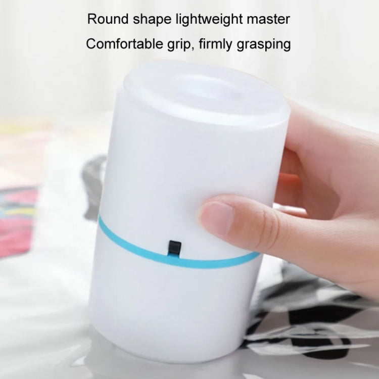Car Air Pump Outdoor Mini Portable Swimming Ring Air Bed Air Pump(White)