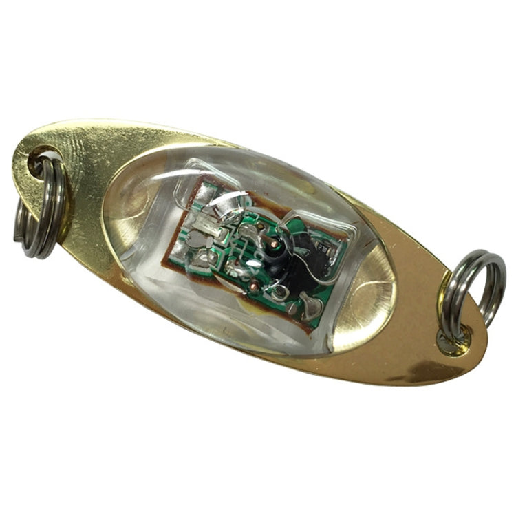 10G LED Underwater Lure Fish Tool Glowing Metal Fish Bait(Red)