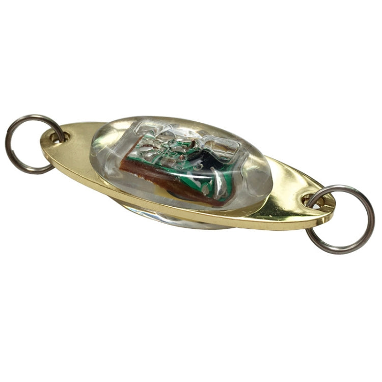10G LED Underwater Lure Fish Tool Glowing Metal Fish Bait(Red)