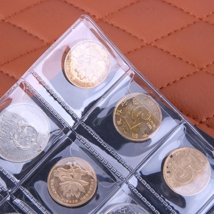 Russian Cover 120 Coins Pocket-sized Collection Album(Blue)