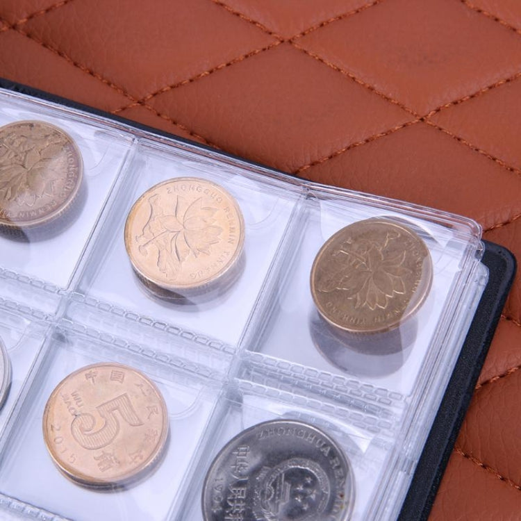 Russian Cover 120 Coins Pocket-sized Collection Album(Blue)