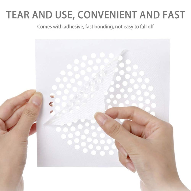 FASOLA 15pcs /Bag Sink Disposable Filter Sewer Mouth Non-woven Floor Drain Sticker, Spec: Small Hole