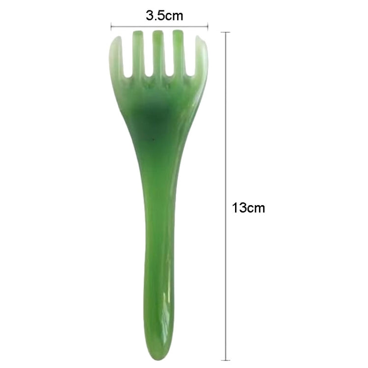 Five Claws Massager Meridian Stress Reducing Massage Comb(Yellow)
