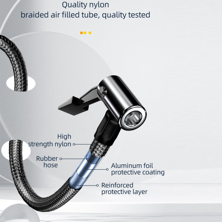 Car Wireless Inflatable Pump Electric Car Tyre 12V High Power Inflator(Upgrade)