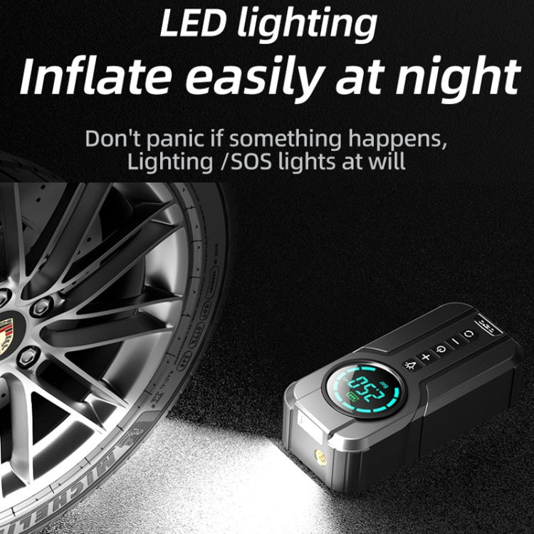 Car Wireless Inflatable Pump Electric Car Tyre 12V High Power Inflator(Upgrade)