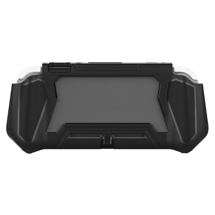 For Nintendo Switch Lite Full Cover Protective Shell TPU Console Case(Black)