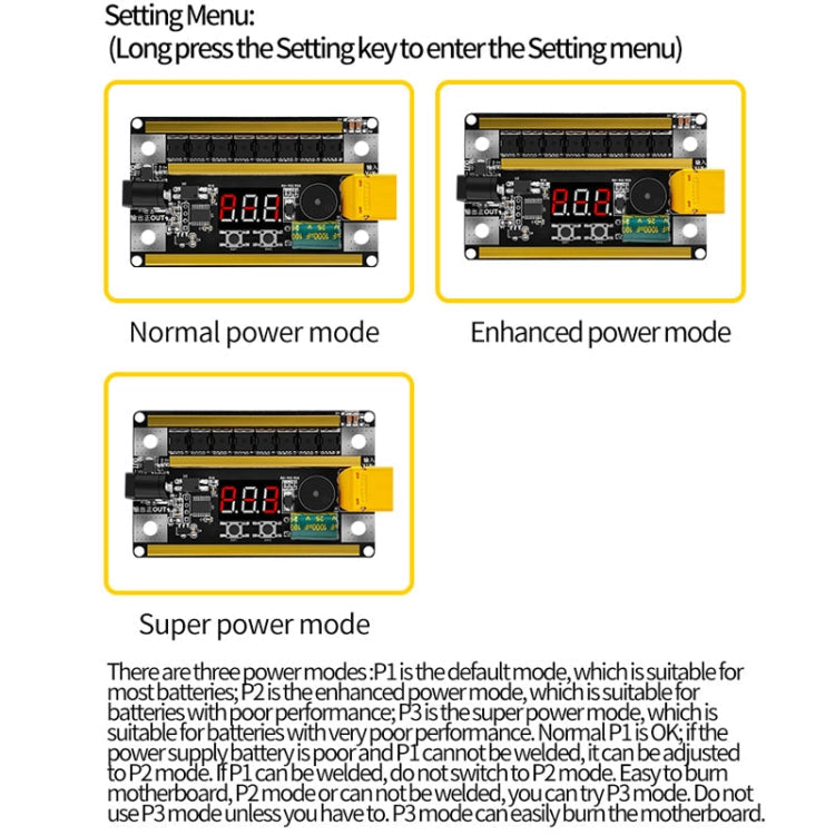 GX591 Full Functional Version 12V Handheld Portable 18650 Mobile Lithium Battery Point Welding Machine, Style: Without Shell