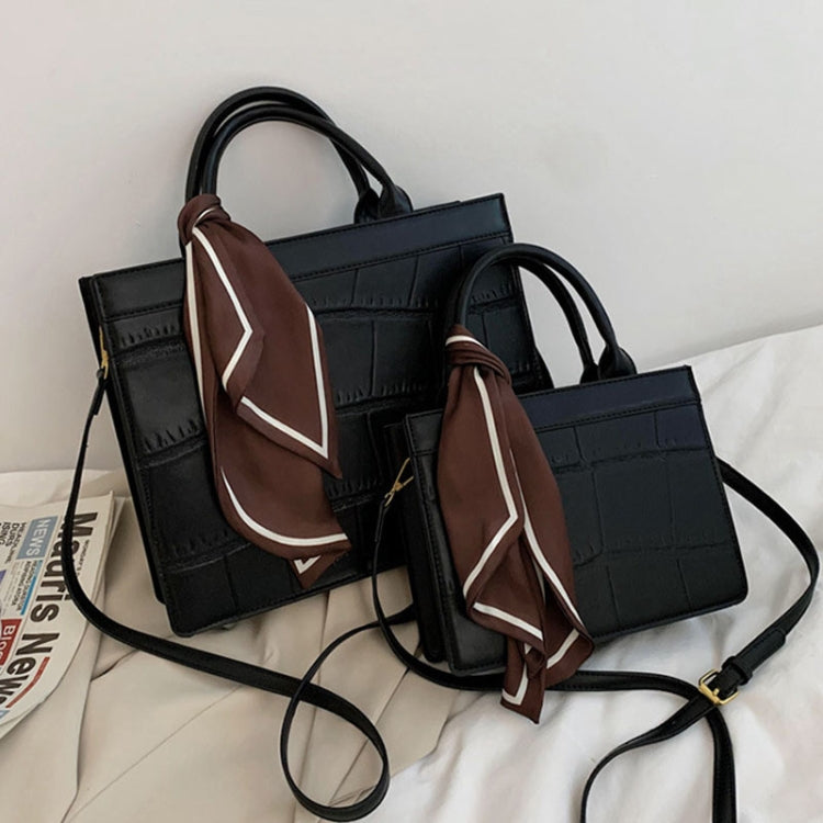 Women Fall And Winter Crossbody Bag Versatile Handbag, Color: Khaki Large