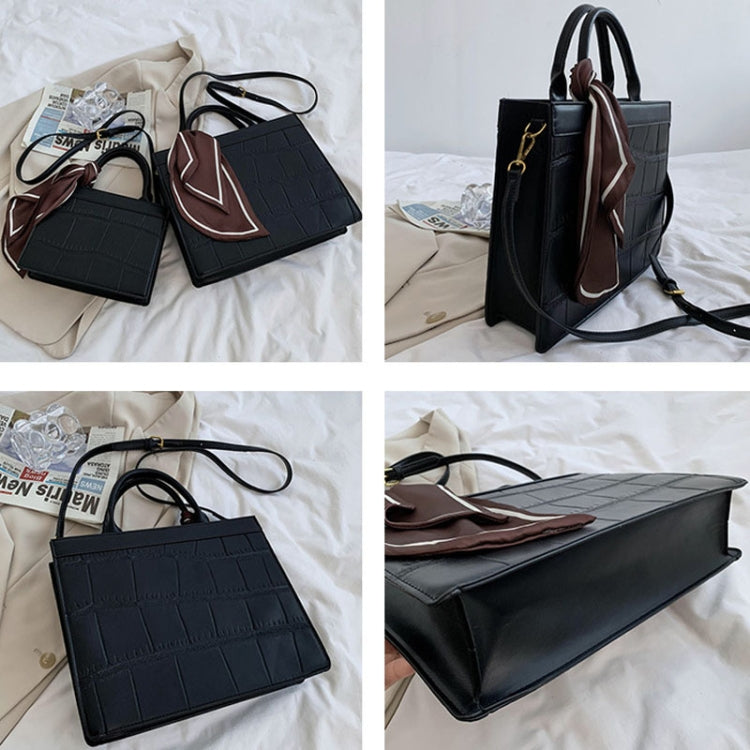 Women Fall And Winter Crossbody Bag Versatile Handbag, Color: Khaki Large