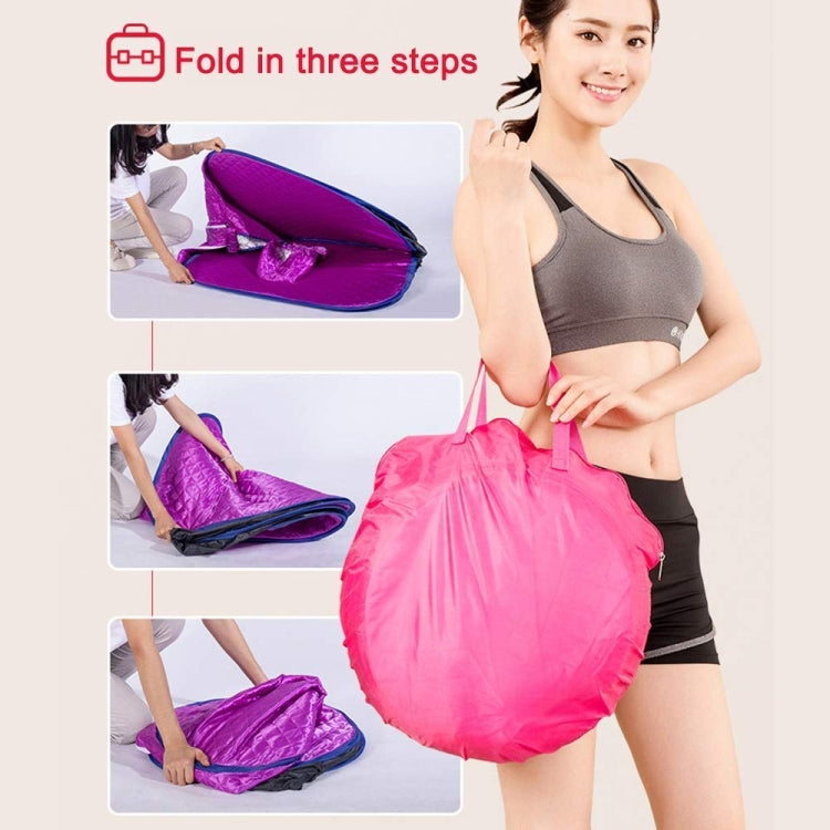 Dual Person Portable Steam Sauna Spa With Pot Set Weight Loss Skin Spa Machine UK Plug 220V(Red)