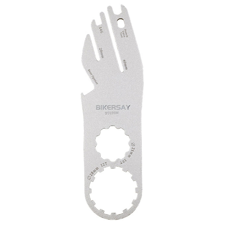 BIKERSAY BT039M 7 In 1 Bicycle Disc Brake Piece Correction Multifunction Wrench Repair Tools