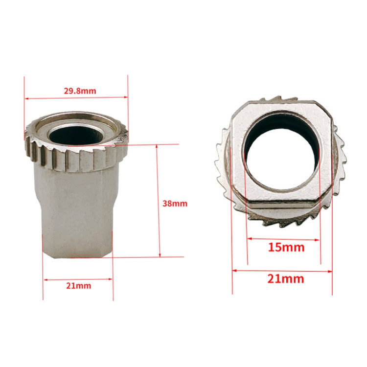 BIKERSAY BT051B DT 3-Pawl Ratchet Removal Tool DT370 Hub Threaded Ring 1800/1900 Wheelset Disassembly