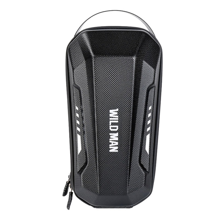 WILD MAN Scooter EVA Hard Shell Front Bag Folding Bicycle Quick Release Hanging Bag, Size: 3L(Black)