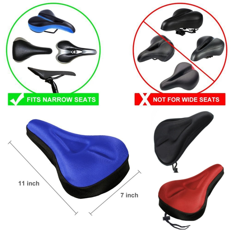 Bicycle Cushion Covers Cycling Gear Accessories, Color: Blue