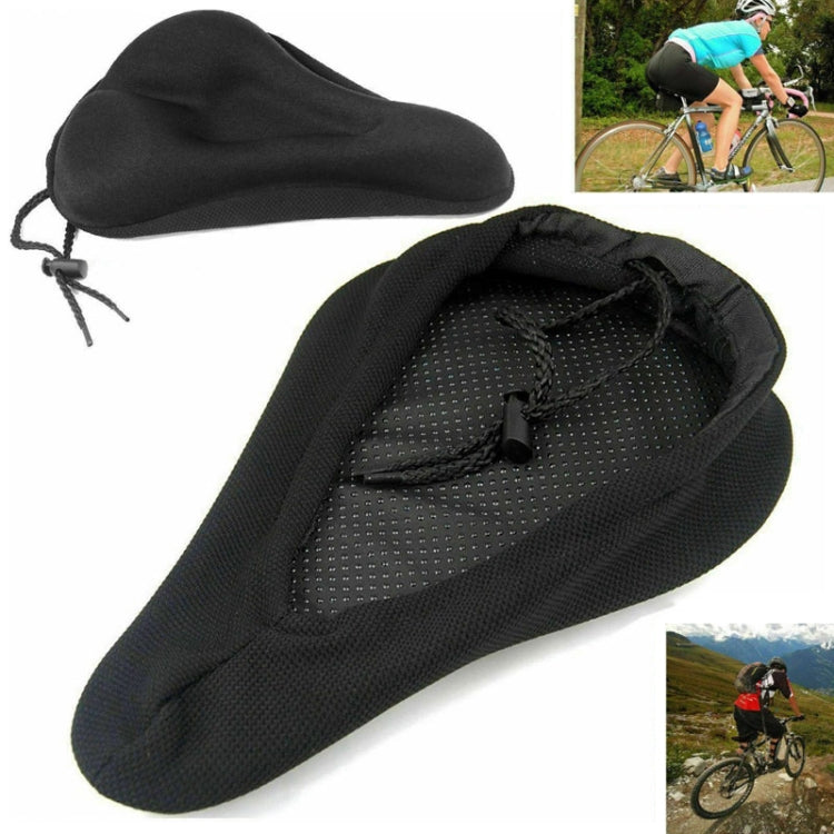 Bicycle Cushion Covers Cycling Gear Accessories, Color: Black