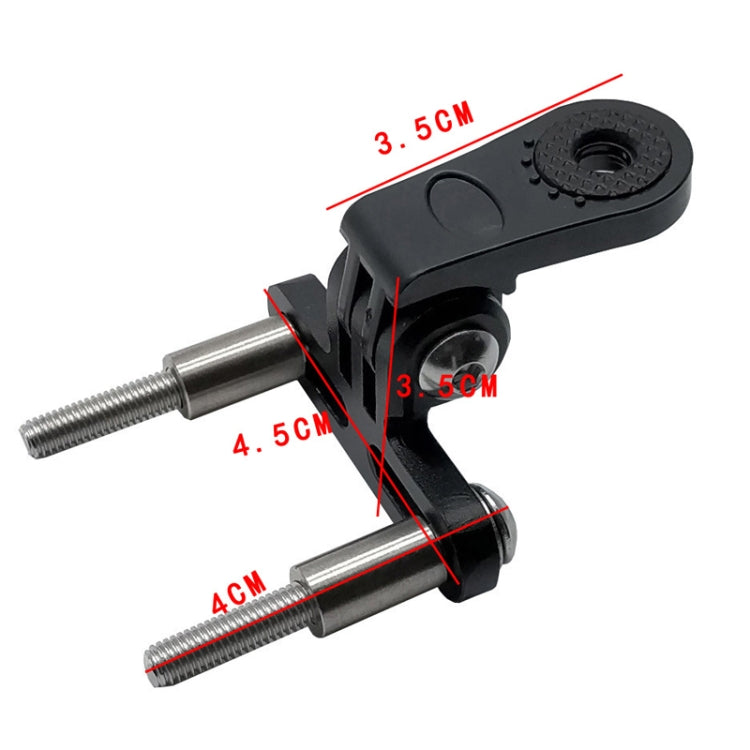 Bicycle Light Stand Cycling Headlight Clip Accessories(Black)