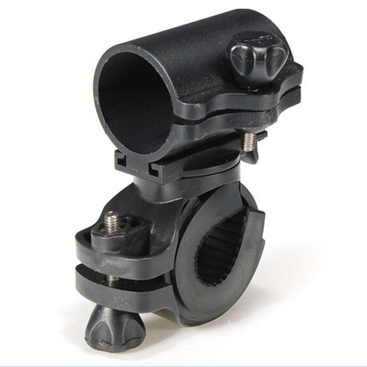 Mountain Bike Light Stand Cycling Equipment Flashlight Stand(Black)
