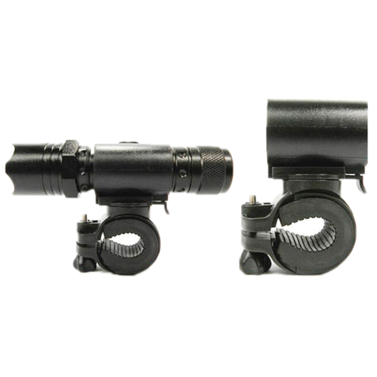 Mountain Bike Light Stand Cycling Equipment Flashlight Stand(Black)