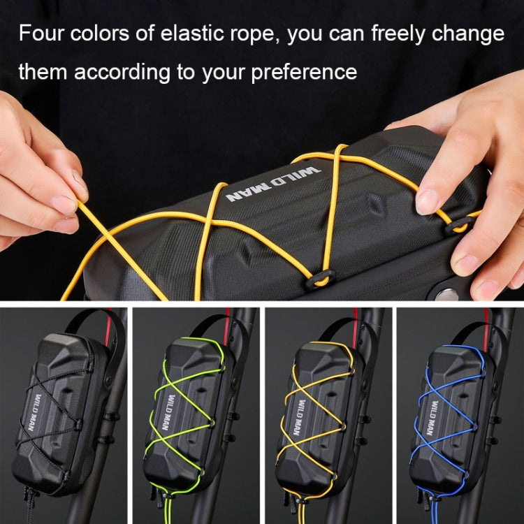 WILD MAN GD6X 2L Electric Scooter EVA Hard Shell Hanging Bag Folding Bike Bag(Black)