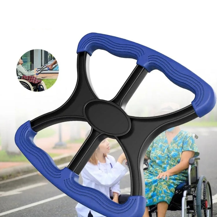 Standing Aid And Handicap Bar With No-Slip Grip Handle For Elderly Disabled(Blue)