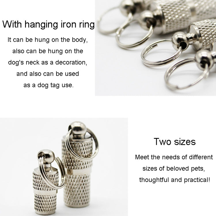 Large Pet ID Tag Pendant Dogs Cats Anti Loss Hanging